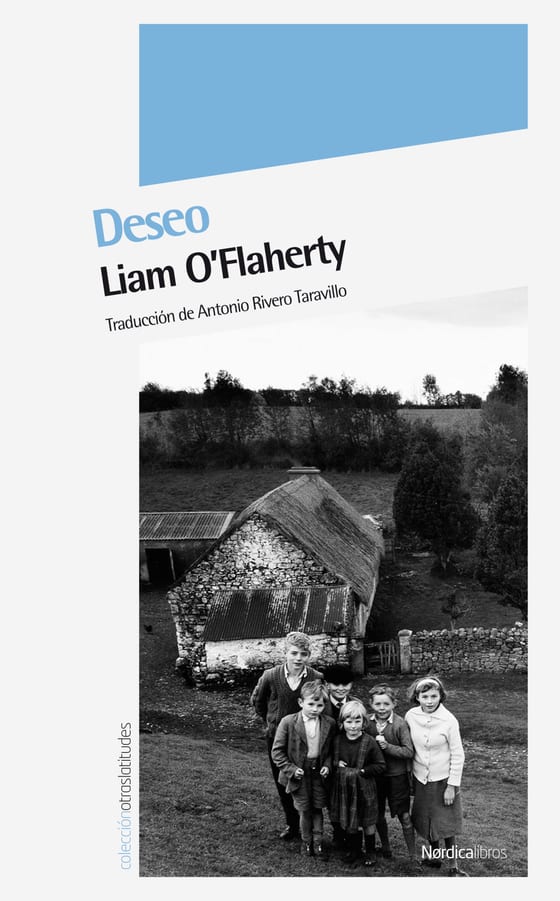 Portada de Deseo, de Liam O`Flaherty