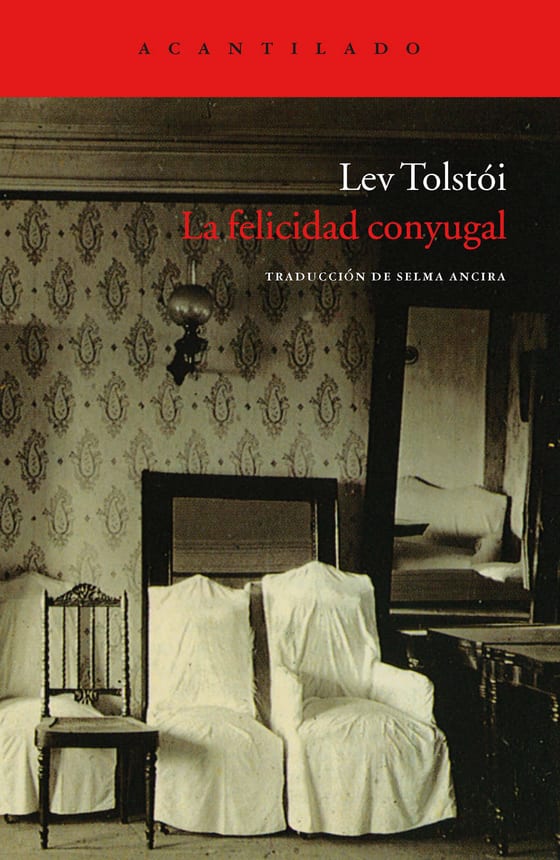 Portada de La felicidad conyugal, de Lev Tolstói