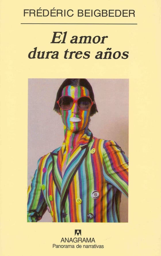 Coberta de El amor dura tres años, de Frederic Beigbeder