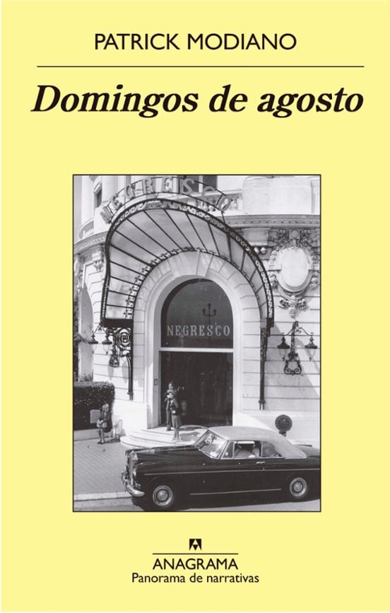 Portada de Domingos de agosto, de Patrick Modiano