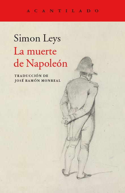 Coberta de La muerte de Napoleón, de Simon Leys