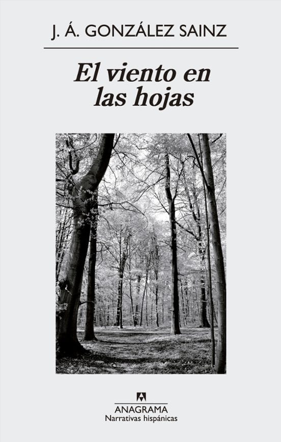 Portada de El viento en las hojas, de J. Á. González Sainz