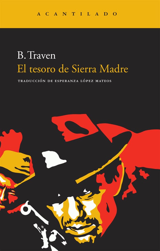 Coberta de El tesoro de Sierra Madre, de B. Traven
