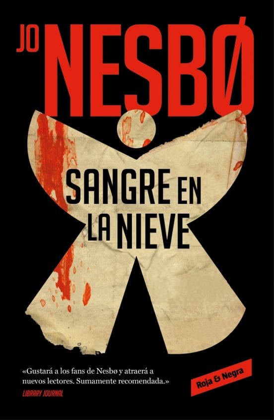 Portada de Sangre en la nieve, de Jo Nesbo