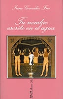 Coberta de Tu nombre escrito en el agua, d'Irene González Frei