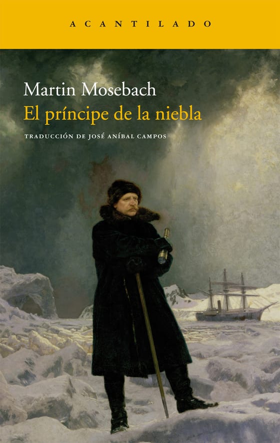 Coberta de El príncipe de la niebla, de Martin Mosebach