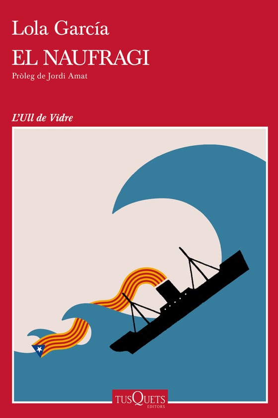 Portada de El naufragi, de Lola García