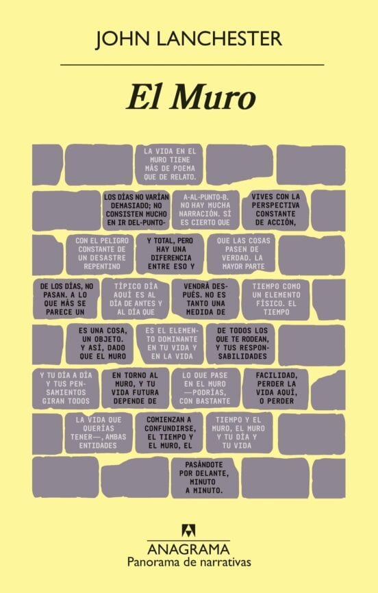 Portada de El Muro, de John Lanchester