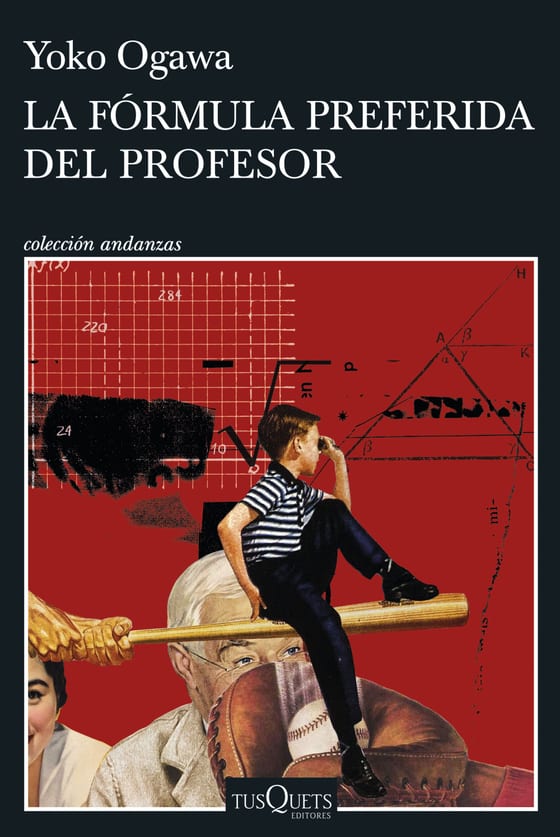Coberta de La fórmula preferida del profesor, de Yoko Ogawa