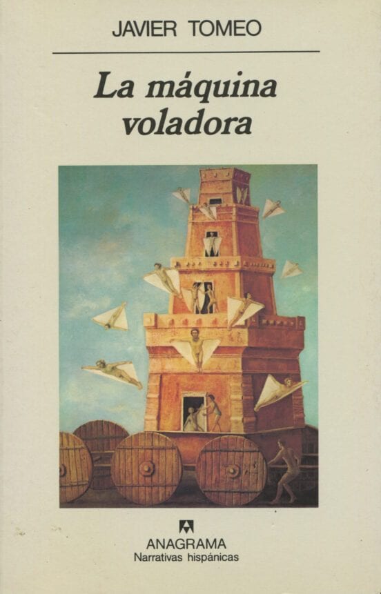 Coberta de La máquina voladora, de Javier Tomeo