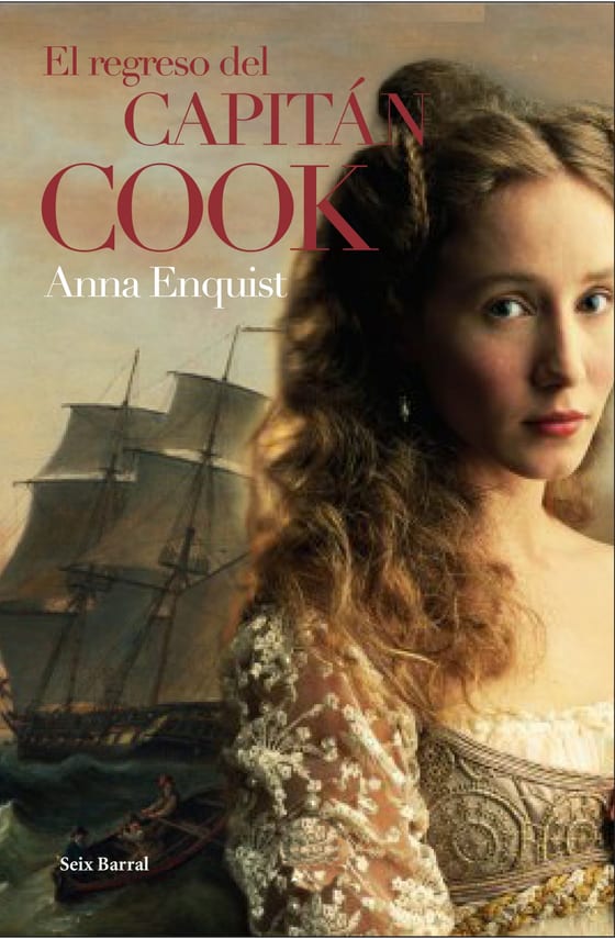 Portada de El regreso del capitán Cook, de Anna Enquist