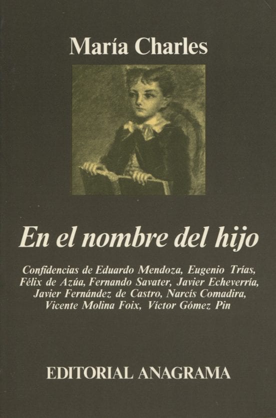 Portada de En el nombre del hijo, de María Charles