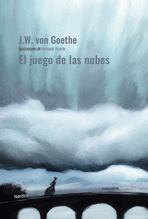 Coberta de El juego de las nubes, de Johann Wolfgang Goethe