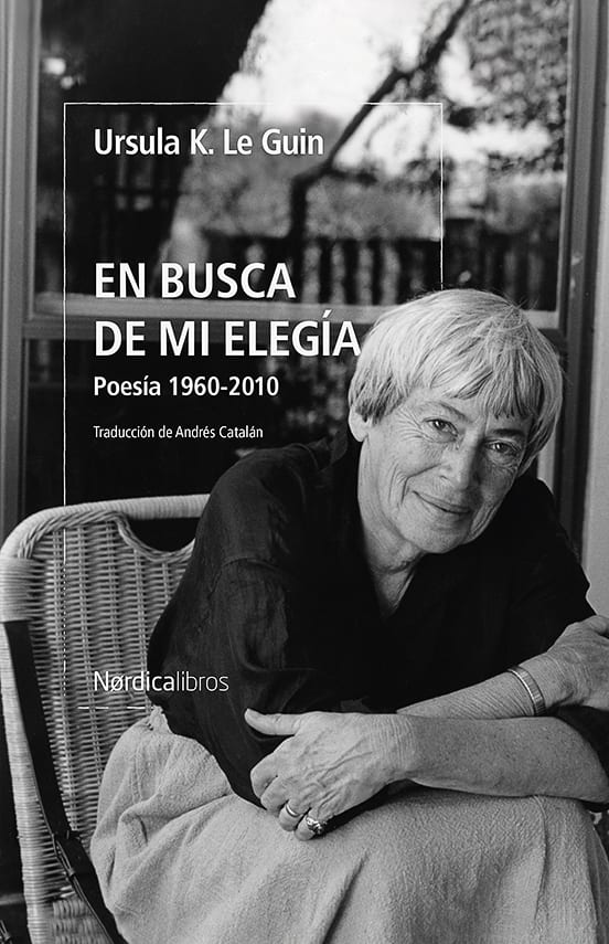 Coberta de En busca de mi elegía, de Ursula K. Le Guin