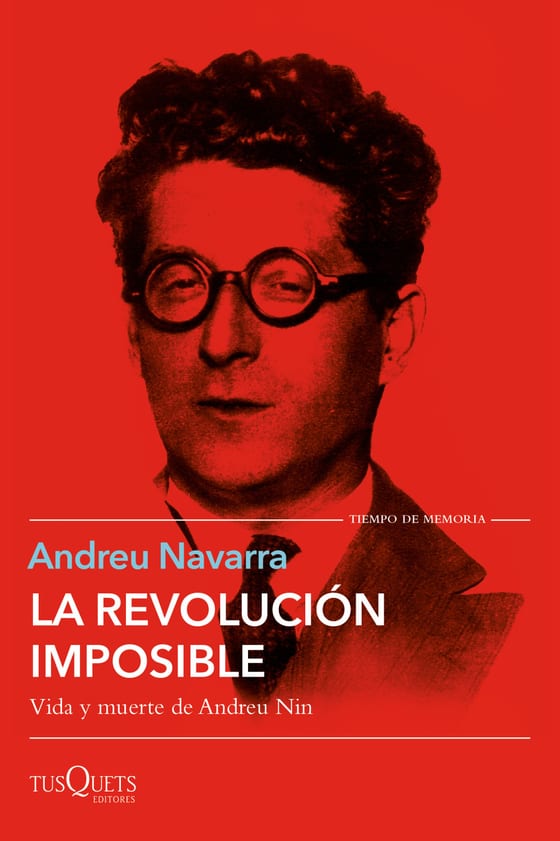 Coberta de La revolución imposible, d'Andreu Navarra