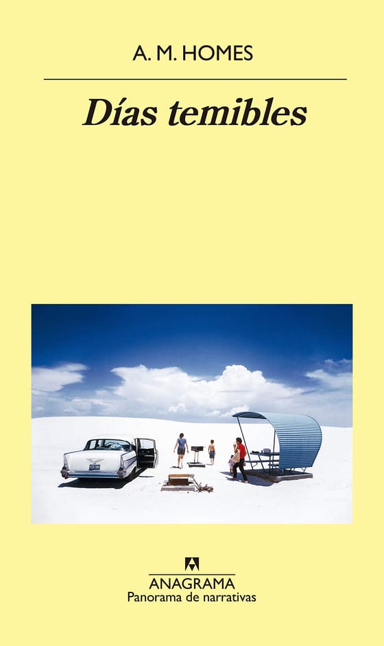 Portada de Días temibles, de A. M. Homes