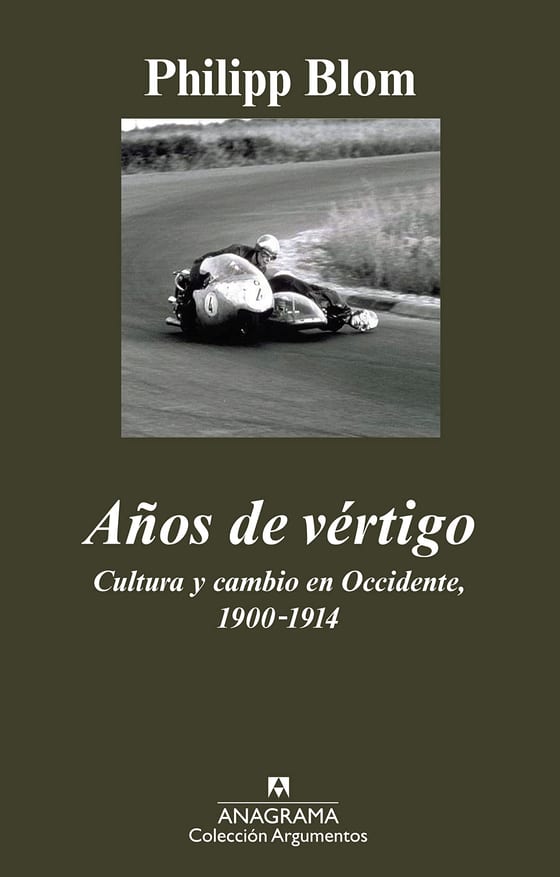 Coberta de Años de vértigo, de Philipp Blom