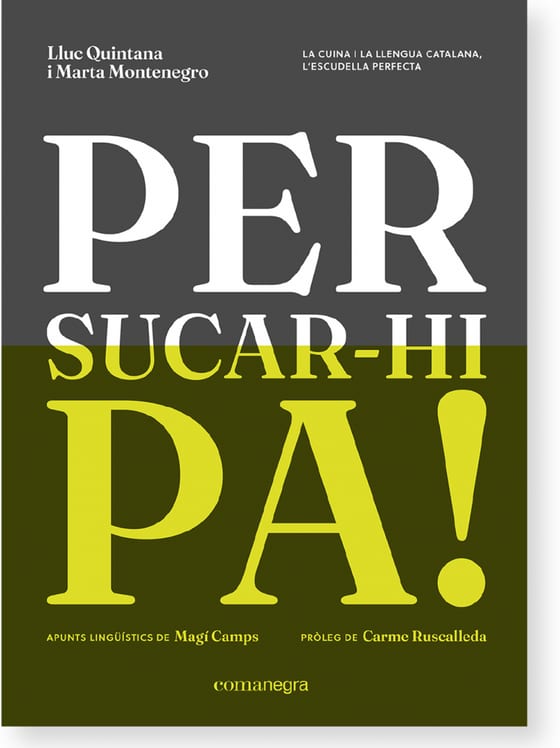 Coberta de Per sucar-hi pa!, de Lluc Quintana y Marta Montenegro