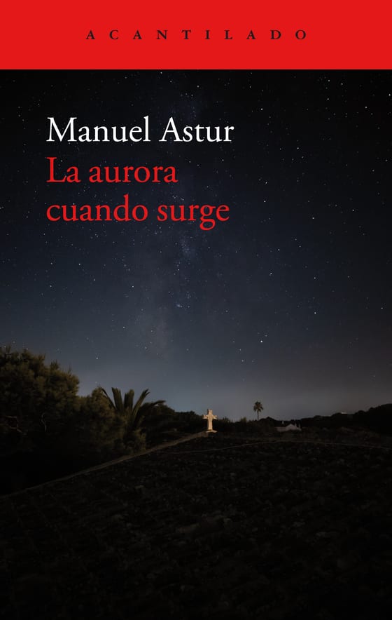 Coberta de La aurora cuando surge, de Manuel Astur