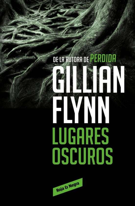 Coberta de Lugares oscuros, de Gillian Flynn