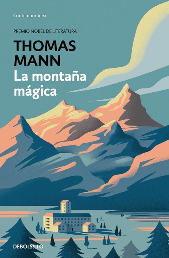 Coberta de La montaña mágica, de Thomas Mann
