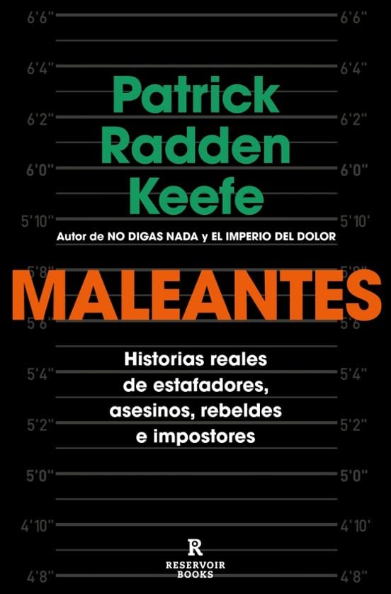 Portada de Maleantes, de Patrick Radden Keefe