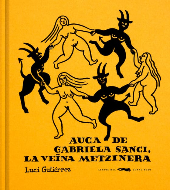 Coberta de Auca de Gabriela Sanci, la veïna metzinera, de Luci Gutiérrez