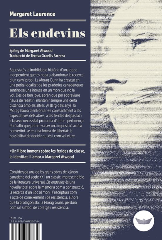 Portada de Els endevins, de Margaret Laurence