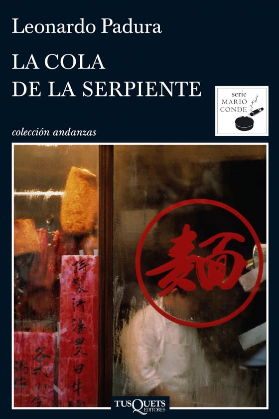 Portada de La cola de la serpiente, de Leonardo Padura