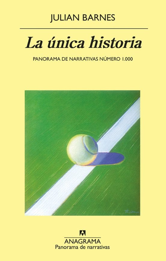Coberta de La única historia, de Julian Barnes