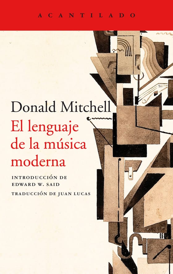 Coberta de El lenguaje de la música moderna, de Donald Mitchell
