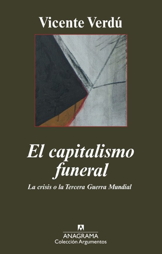 Coberta de El capitalismo funeral, de Vicente Verdu