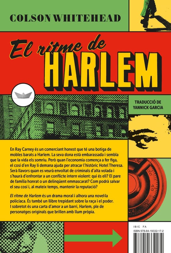 Coberta de El ritme de Harlem, de Colson Whitehead