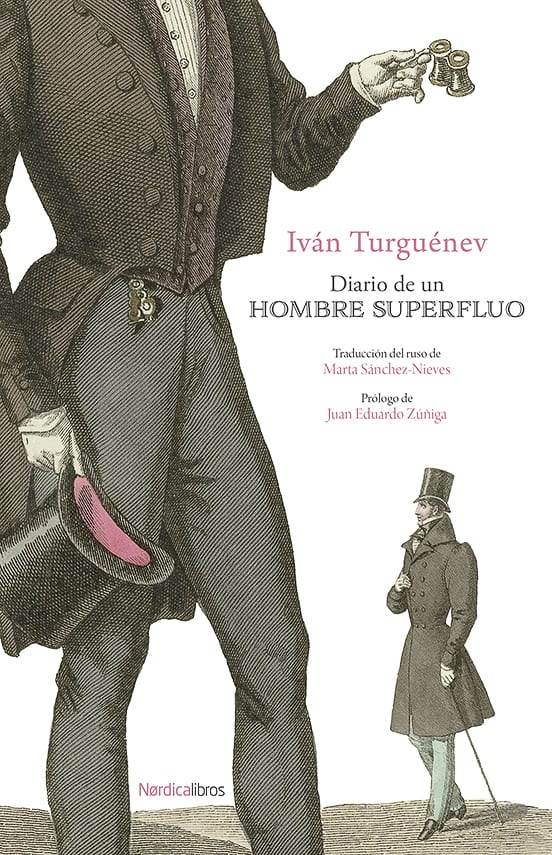 Coberta de Diario de un hombre superfluo, de Iván Turguénev