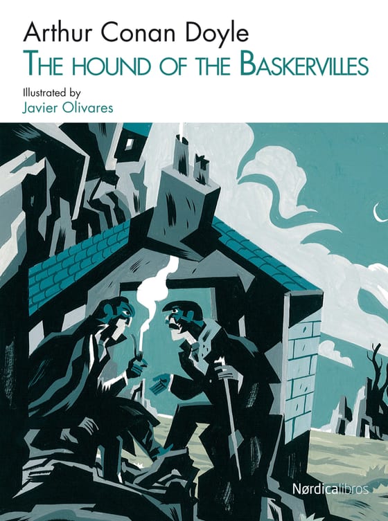 Portada de The hound of the Baskerville, de Arthur Conan Doyle