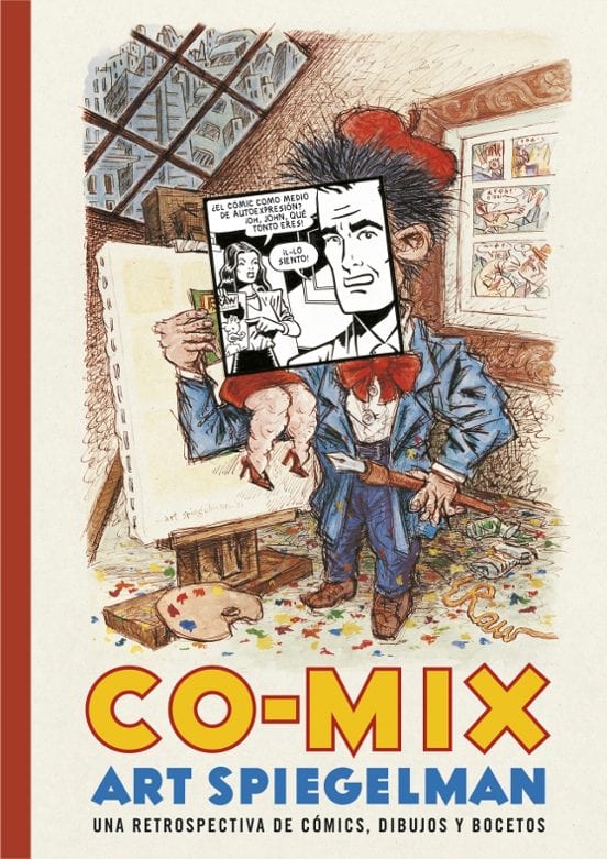 Coberta de Co-mix: una retrospectiva de cómics, dibujos y bocetos, d'Art Spiegelman