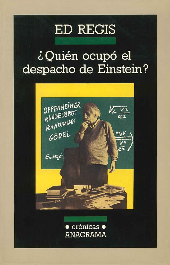 Coberta de ¿Quién ocupó el despacho de Einstein?, d'Ed Regis