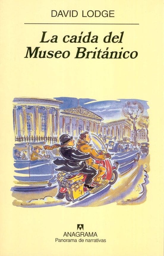 Portada de La caída del Museo Británico, de David Lodge