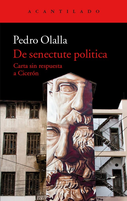 Coberta de De senectute politica, de Pedro Olalla
