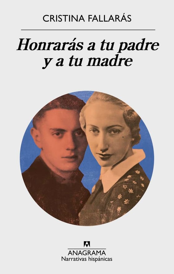 Coberta de Honrarás a tu padre y a tu madre, de Cristina Fallarás