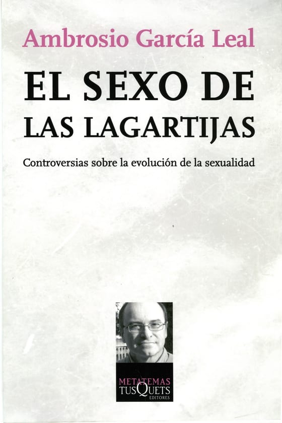 Portada de El sexo de las lagartijas, de Ambrosio García Leal