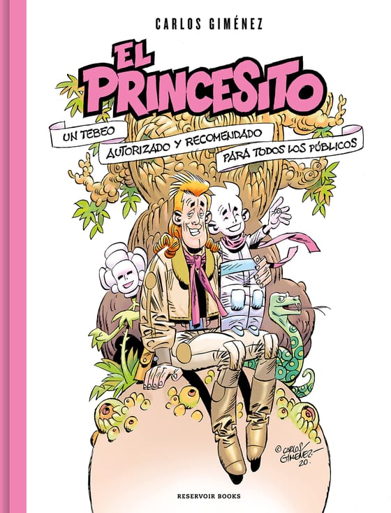 Portada de El princesito, de Carlos Giménez