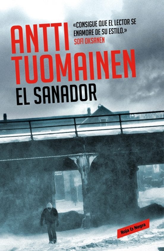 Portada de El Sanador, de Antti Tuomainen