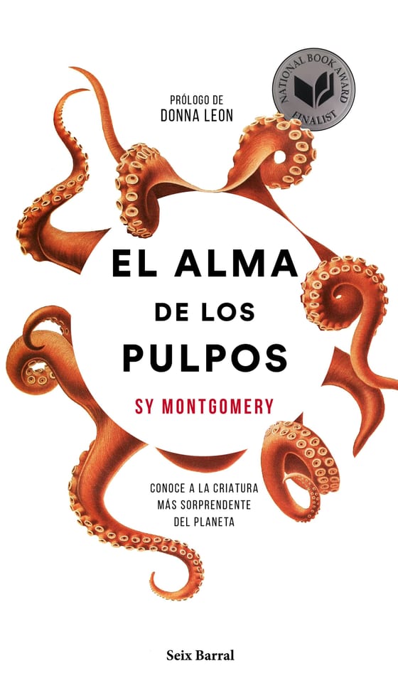 Portada de El alma de los pulpos, de Sy Montgomery