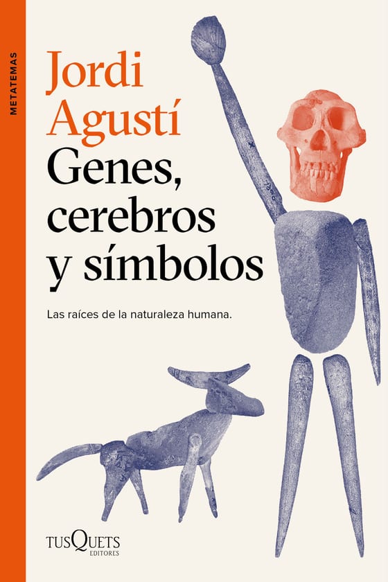 Portada de Genes, cerebros y símbolos, de Jordi Agustí