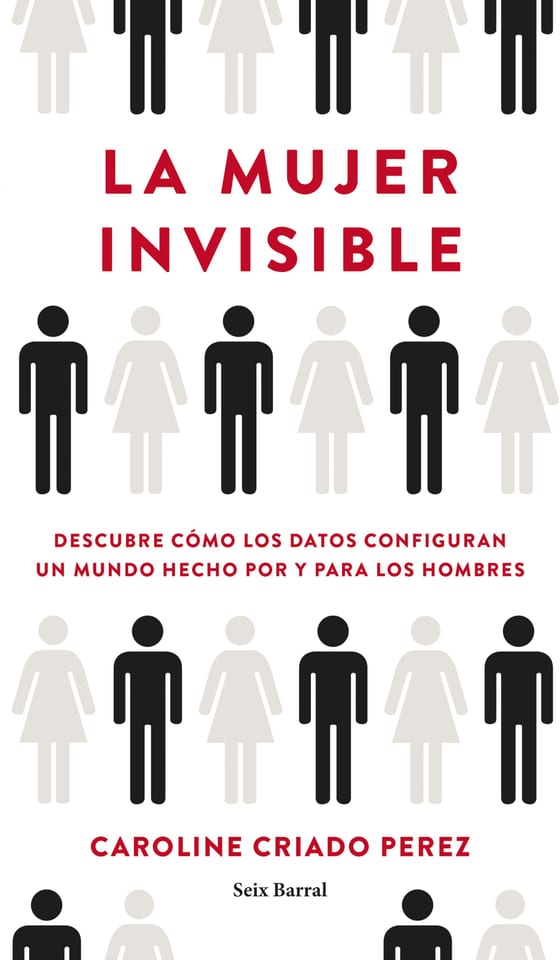 Portada de La mujer invisible, de Caroline Criado Perez