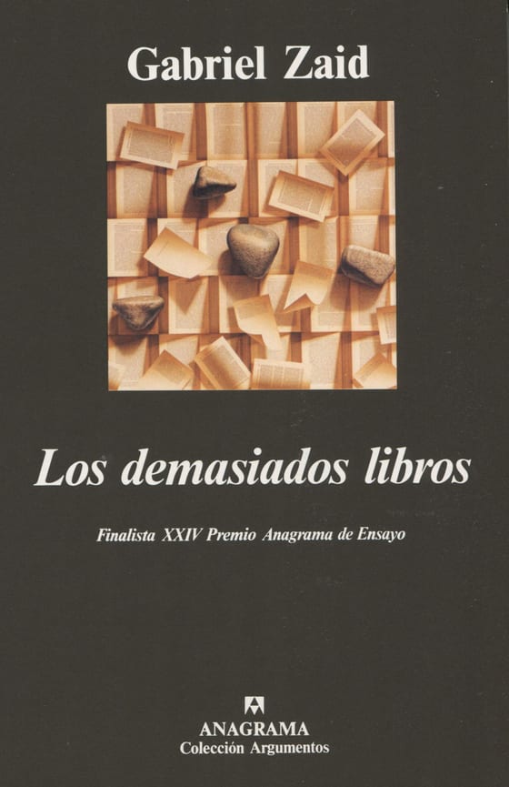 Coberta de Los demasiados libros, de Gabriel Zaid