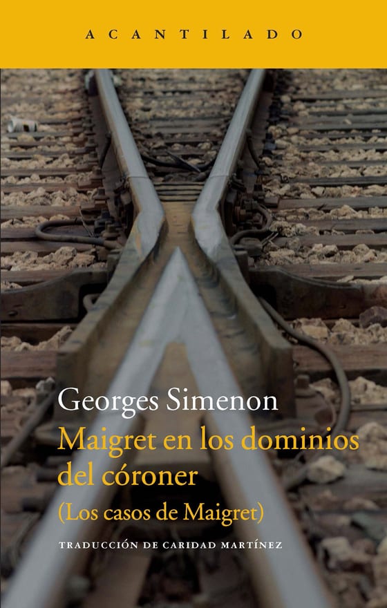 Coberta de Maigret en los dominios del córoner, de Georges Simenon