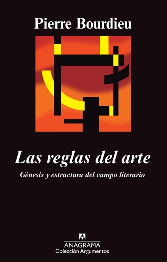 Portada de Las reglas del arte, de Pierre Bourdieu