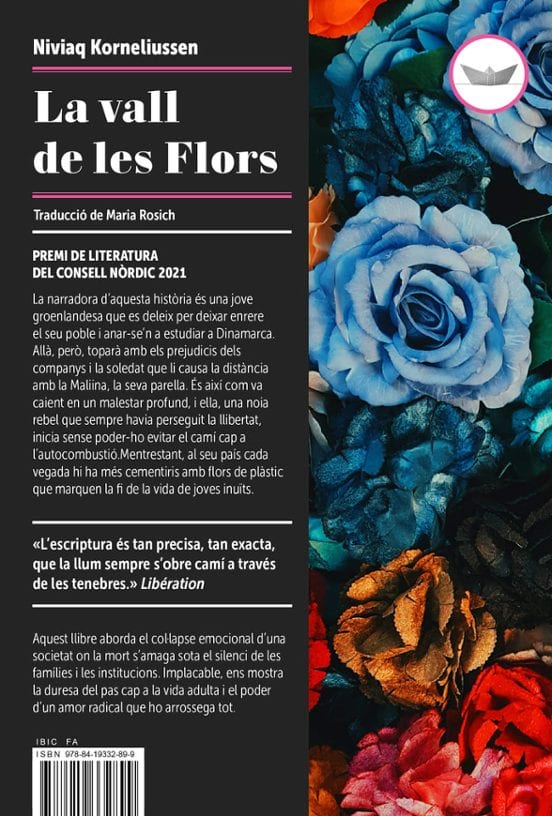 Coberta de La vall de les Flors, de Niviaq Korneliussen